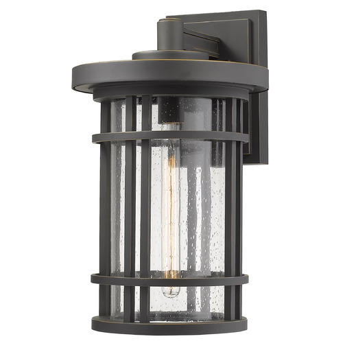 Z-Lite Jordan Oil Rubbed Bronze Outdoor Wall Light by Z-Lite 570XL-ORB
