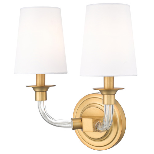 Z-Lite Z-Lite Katerina Rubbed Brass Sconce 1950-2S-RB