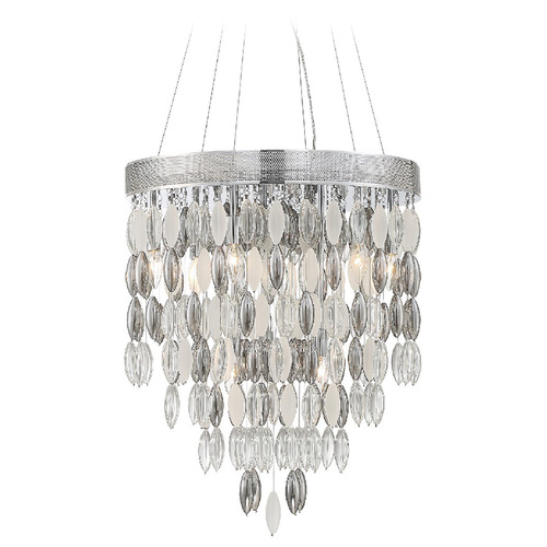 Crystorama Lighting Crystorama Lighting Hudson Polished Chrome Chandelier HUD-A2219-CH