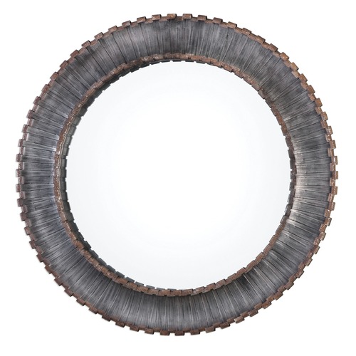 Uttermost Lighting Tanaina Silver Round Mirror by Uttermost Lighting 9175
