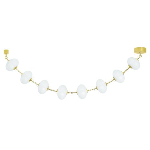 Corbett Lighting Corbett Lighting Nephele Vintage Polished Brass LED Chandelier 473-09-VPB