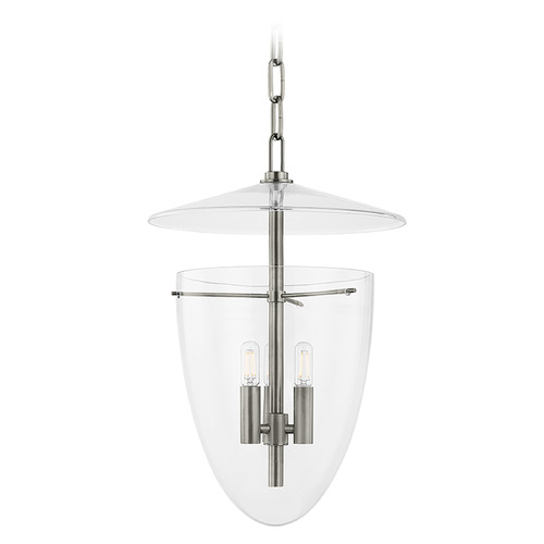 Troy Lighting Troy Lighting Tully Vintage Pewter LED Pendant Light with Bowl / Dome Shade F4414-VPT