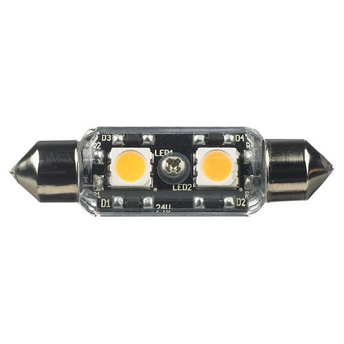 Visual Comfort Studio Collection Frosted LED T3 Festoon Light Bulb 3000K by Visual Comfort Studio 96118S-33