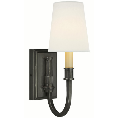 Visual Comfort Signature Collection Visual Comfort Signature Collection Thomas O'brien Modern Library Bronze Sconce TOB2327BZ-L