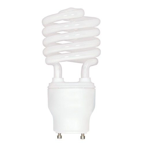 Satco Lighting 23W GU24 Mini Spiral Compact Fluorescent Bulb 3500K by Satco Lighting S8232