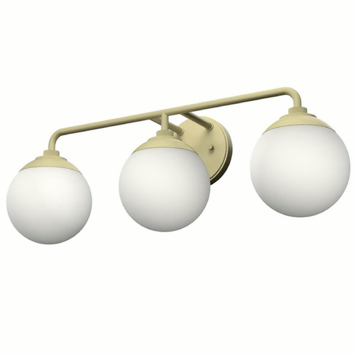 Hunter Fan Company Hunter Fan Company Hepburn Modern Brass Bathroom Light 19177
