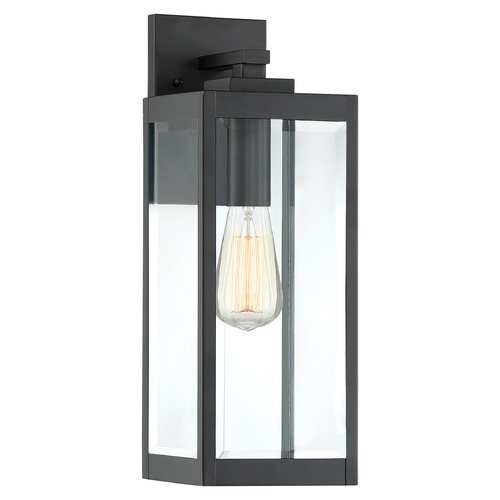 Quoizel Lighting Westover Outdoor Wall Lantern in Earth Black by Quoizel Lighting WVR8406EK