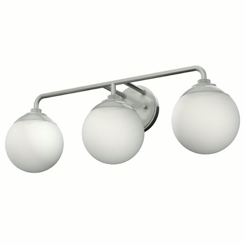 Hunter Fan Company Hunter Fan Company Hepburn Brushed Nickel Bathroom Light 19178