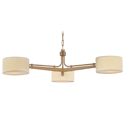Troy Lighting Troy Lighting Mailo Patina Brass LED Chandelier F5650-PBR