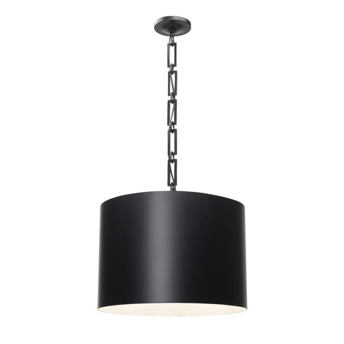 Crystorama Lighting Alston 6-Light Chandelier in Black & White by Crystorama Lighting 8686-MK-WH