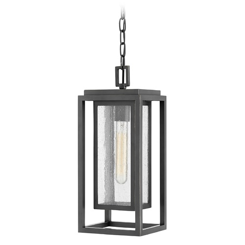 Hinkley Republic 16.75-Inch 12V Outdoor Hanging Lantern in Oil Rubbed Bronze by Hinkley Lighting 1002OZ-LV