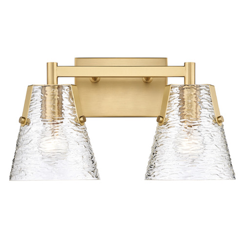 Z-Lite Z-Lite Analia Modern Gold Bathroom Light 1101-2V-MGLD