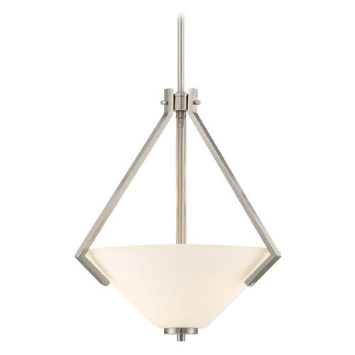 Nuvo Lighting Nome Brushed Nickel Pendant by Nuvo Lighting 60/6247