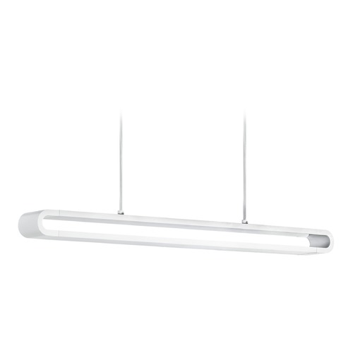 Eglo Lighting Perillo Glossy White LED Island Light by Eglo Lighting 93006A