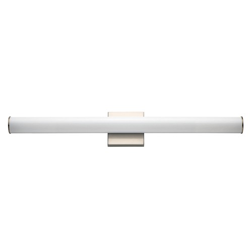 Maxim Lighting Rail Satin Nickel LED Vertical Bathroom Light by Maxim Lighting 52103SN