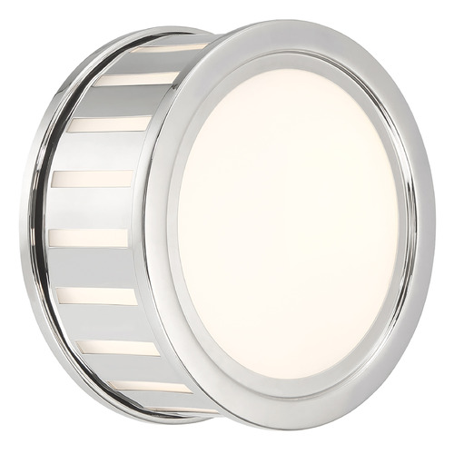 Crystorama Lighting Crystorama Lighting Kendal Polished Nickel Sconce KEN-2200W-PN