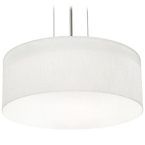AFX Lighting Afx Lighting Anton Black LED Pendant Light with Drum Shade ANP1214LAJUDBK-LW
