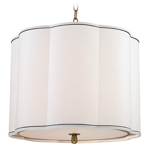 Hudson Valley Lighting Sweeny 4-Light Pendant in Aged Brass by Hudson Valley Lighting 7920-AGB
