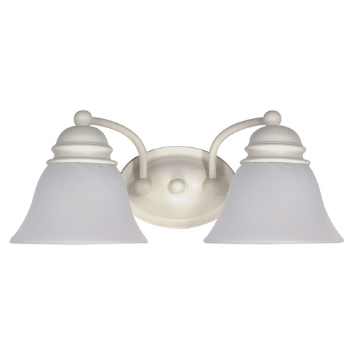 Nuvo Lighting Empire Textured White Bathroom Light by Nuvo Lighting 60/353