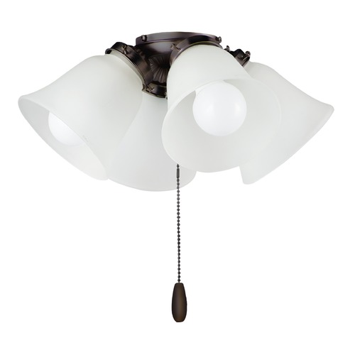 Maxim Lighting Basic-Max Oil Rubbed Bronze LED Fan Light Kit by Maxim Lighting FKT210FTOI