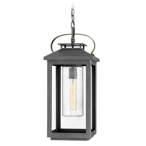 Hinkley Atwater 21.50-Inch 12V Coastal Rated Hanging Lantern in Ash Bronze by Hinkley Lighting 1162AH-LV