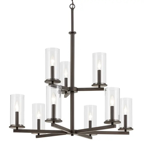 Kichler Lighting Kichler Lighting Crosby Olde Bronze Chandelier 44014OZ