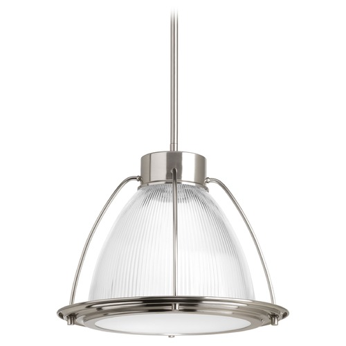 Progress Lighting Coastal LED Pendant in Brushed Nickel by Progress Lighting P5143-0930K9