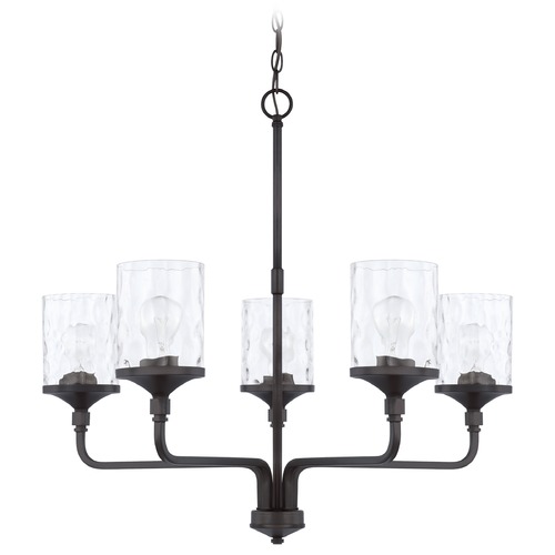 HomePlace by Capital Lighting Colton 28-Inch Chandelier in Matte Black by HomePlace by Capital Lighting 428851MB-451