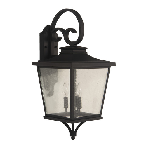 Craftmade Lighting Tillman Textured Black Outdoor Wall Light by Craftmade Lighting ZA2924-TB