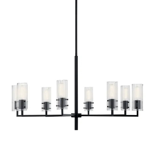 Kichler Lighting Kichler Lighting Velestino Black Chandelier 52680BK