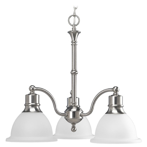 Progress Lighting Madison 22-Inch Chandelier in Brushed Nickel by Progress Lighting P4280-09