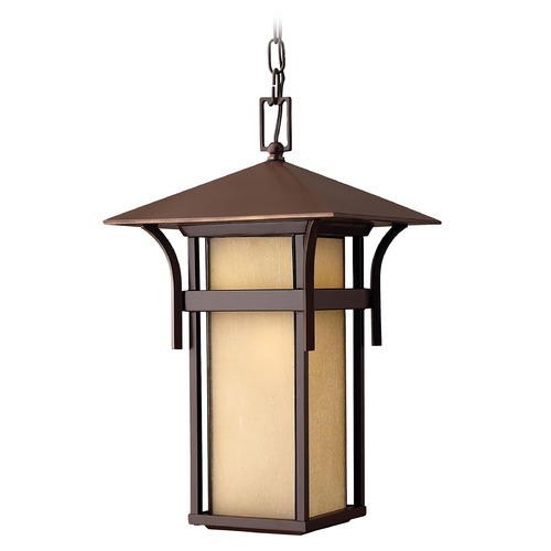 Hinkley Harbor 19-Inch 12V LED Outdoor Hanging Lantern in Anchor Bronze by Hinkley Lighting 2572AR-LV