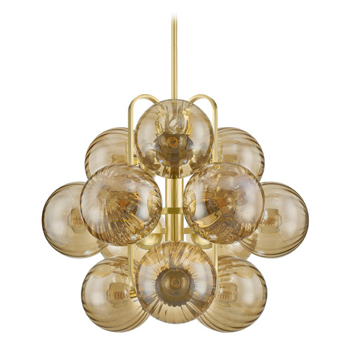 Corbett Lighting Corbett Lighting Cronus Vintage Polished Brass Chandelier 476-34-VPB