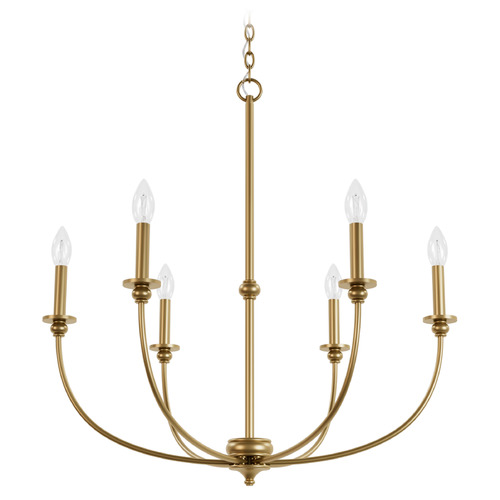 Hunter Fan Company Hunter Fan Company Southcrest Luxe Gold Chandelier 48066