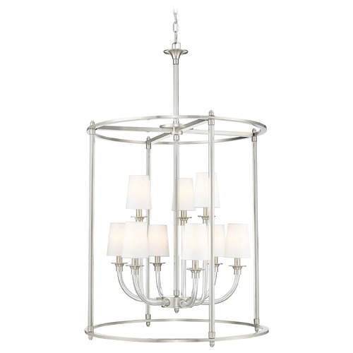 Z-Lite Z-Lite Katerina Brushed Nickel Chandelier 1950-9C-BN