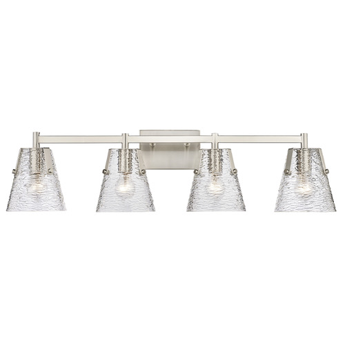 Z-Lite Z-Lite Analia Brushed Nickel Bathroom Light 1101-4V-BN