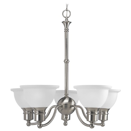 Progress Lighting Madison 24.63-Inch Chandelier in Brushed Nickel by Progress Lighting P4281-09