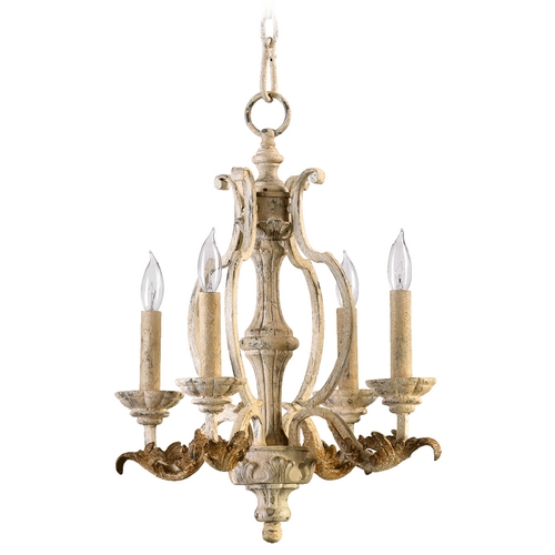 Quorum Lighting Florence Persian White Chandelier by Quorum Lighting 6037-4-70