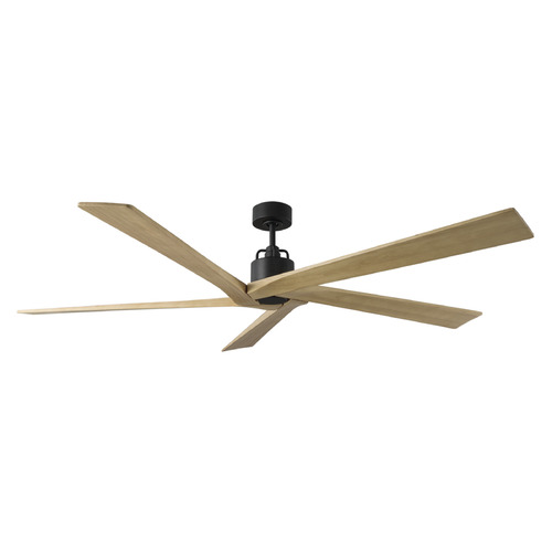 Visual Comfort Fan Collection Visual Comfort Fan Collection Sean Lavin Aspen 70 Midnight Black Ceiling Fan Without Light 5ASPR70MBKNH