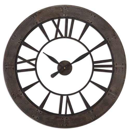Uttermost Lighting Ronan Wall Clock by Uttermost Lighting 6085