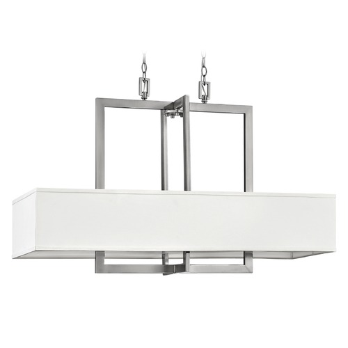 Hinkley Hampton 42-Inch Antique Nickel Linear Pendant by Hinkley Lighting 3218AN