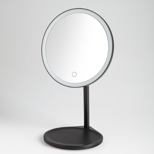 Oxygen Solo Round 8.5-Inch Illuminated Mirror 3-2001-15