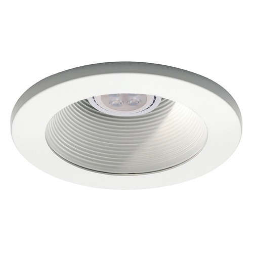 WAC Lighting 4-Inch Low Volt White LED Recessed Trim by WAC Lighting HR-D411LED-WT&WT