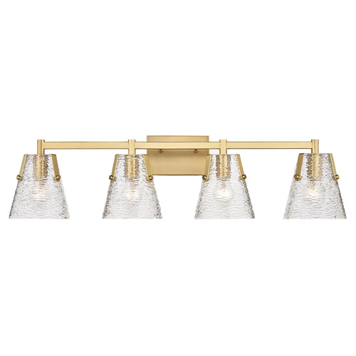 Z-Lite Z-Lite Analia Modern Gold Bathroom Light 1101-4V-MGLD