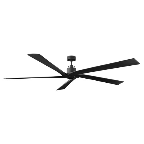 Visual Comfort Fan Collection Visual Comfort Fan Collection Sean Lavin Aspen 84 Midnight Black Ceiling Fan Without Light 5ASPR84MBK