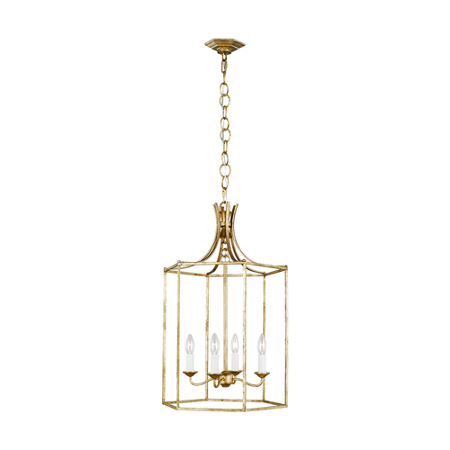 Visual Comfort Studio Collection Alexa Hampton 17-Inch Bantry House Antique Gild Pendant by Visual Comfort Studio AC1014ADB