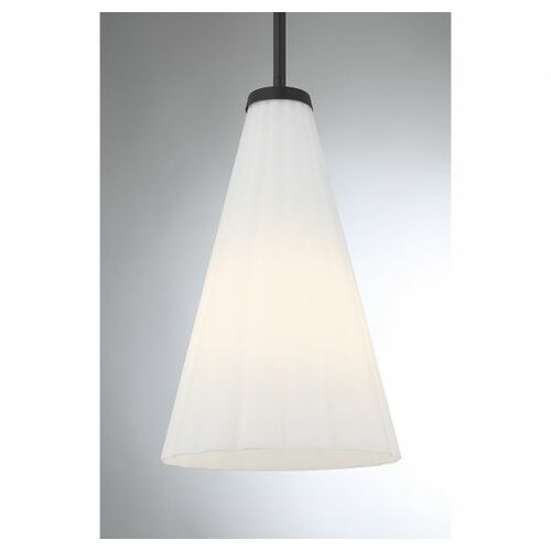 Savoy House Bristol Mini Pendant in Matte Black by Savoy House  7-8840-1-89