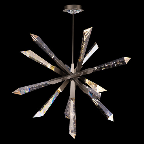 Schonbek Beyond Schonbek Beyond Solitude Antique Nickel LED Pendant Light BPD31248-AN
