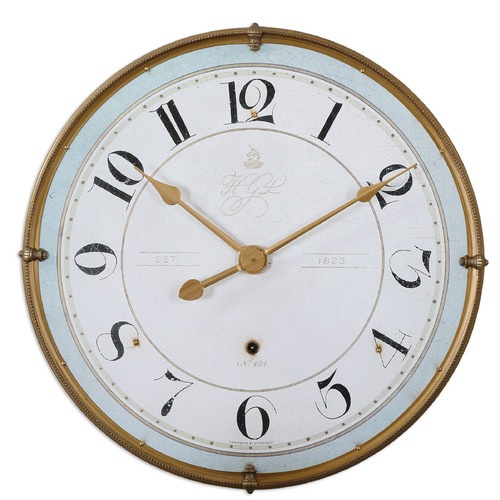 Uttermost Lighting Torriana Wall Clock by Uttermost Lighting 6091