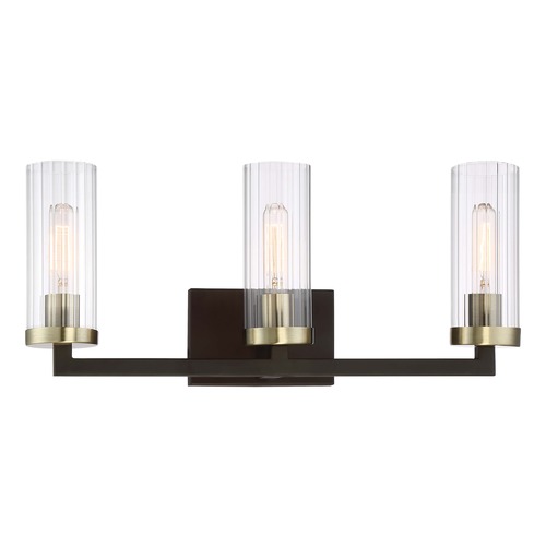 Minka Lavery Ainsley Court Bathroom Light in Bronze & Brass by Minka Lavery 3043-560